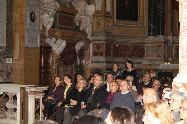 Dialoghi con Caravaggio nelle sue chiese (29/10/2010): la Madonna dei Pellegrini nella basilica di Sant'Agostino