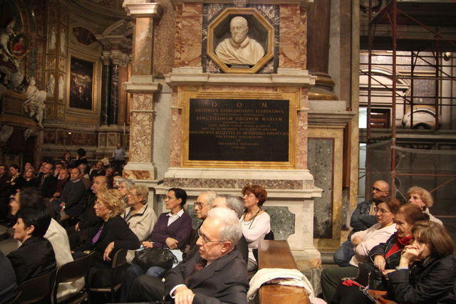 Dialoghi con Caravaggio nelle sue chiese (29/10/2010): la Madonna dei Pellegrini nella basilica di Sant'Agostino