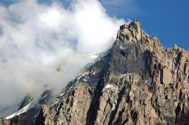 Svizzera - Aguille du midi - Chamonix - agosto 2004