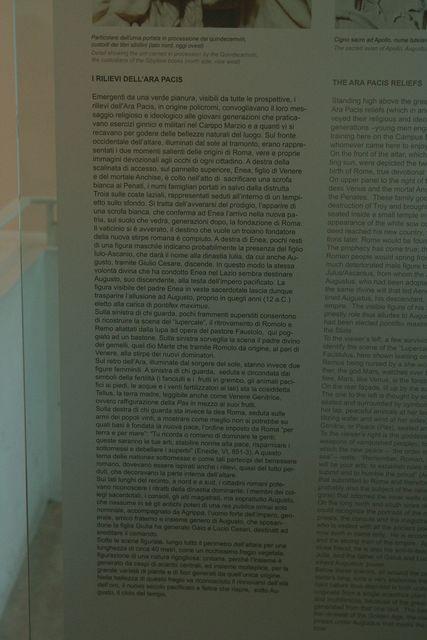 Ara Pacis Augustae: didascalia
