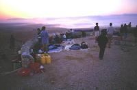 Accampamento nel deserto del Neghev, vicino ad Avdat