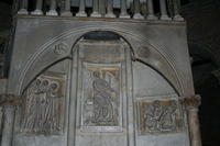 Santo Stefano, il Sepolcro con l'angelo che annunzia alle donne la resurrezione