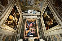 Tutto grandangolo Cappella Cerasi brunelli