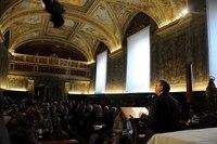 Chiesa del Gesù: incontro su Sant'Ignazio di Loyola (foto di Bruno Brunelli)