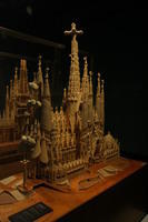 Modellino della Sagrada Família di Antoni Gaudí