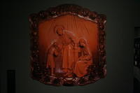 Foto del retablo per la Cappella privata del piano nobile di Casa Battló a Barcellona