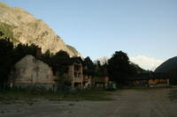 Ollomont: il campo di calcio del "campo" 1978; foto dell'estate 2011