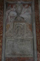 Iscrizione dedicatoria di papa Clemente VIII