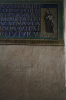 Iscrizione dedicatoria del V secolo di papa Celestino I e Pietro d'Illiria