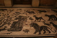 Sant'Anselmo: mosaico con il mito di Orfeo