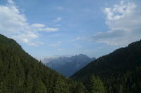 Panorama da malga Dignas