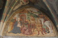 S. Nicolò di Comelico, affreschi di Gianfrancesco da Tolmezzo