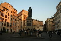 Monumento a Giordano Bruno in Campo de Fiori, Ettore Ferrari, 1887-89