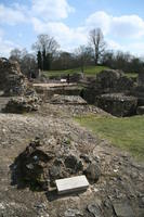 Canterbury: i resti di St. Augustine Abbey dopo la distruzione di Enrico VIII