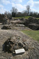 Canterbury: i resti di St. Augustine Abbey dopo la distruzione di Enrico VIII