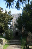 Canterbury, Chiesa di San Martino, Cappella della regina Bertha e luogo ove visse Sant'agostino di Canterbury con i suoi monaci, al momento dell'arrivo in Inghilterra