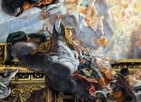 Chiesa del Gesù8 - Gruppo di beati del Baciccia