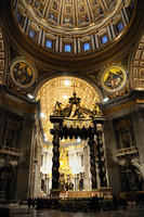 San Pietro5 - il baldacchino del Bernini