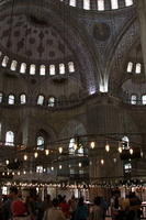 Moschea Blu, interni, Istanbul. Foto di Paolo Cerino