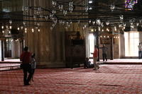 Moschea Blu, interni, Istanbul. Foto di Paolo Cerino