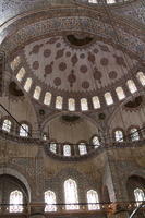 Moschea Blu, interni, Istanbul. Foto di Paolo Cerino