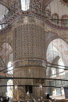Moschea Blu, interni, Istanbul. Foto di Paolo Cerino