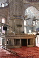 Moschea Blu, interni, Istanbul. Foto di Paolo Cerino