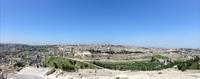 Panorama su Gerusalemme dal Monte degli Ulivi