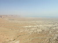 Masada: panorama dalla fortezza