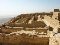 Masada: edifici della fortezza