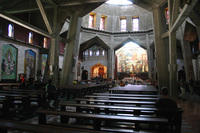 Nazareth: la chiesa superiore della Basilica dell'Annunciazione