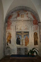 Assisi, S.Maria Maggiore, Crocifissione di Dono Doni