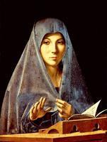 Antonello da Messina: la Madonna Annunziata, ca.1476, Museo Nazionale di Palermo