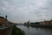 L'Arno con la Cittadella Vecchia