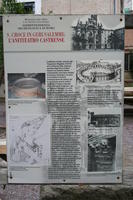 Pannello esplicativo dell'area dell'Anfiteatro Castrense