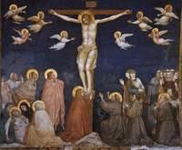 La crocifissione con cinque francescani (Giotto e collaboratori)