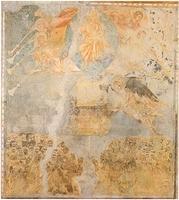 Cimabue, transetto sinistro, Gli angeli con le sette trombe e la presentazione dei santi e delle loro preghiere