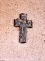 La croce disegnata da Le Corbusier per la tomba