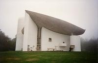 Notre Dame du Haut a Ronchamp, vicino Belfort