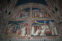 San Miniato, Spinello Aretino, Storie di San Benedetto, 1, 2, 15 e 16