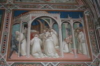 San Miniato, Spinello Aretino, Storie di San Benedetto, 10