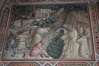 San Miniato, Spinello Aretino, Storie di San Benedetto, 11