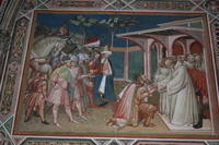 San Miniato, Spinello Aretino, Storie di San Benedetto, 15