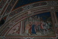 San Miniato, Spinello Aretino, Storie di San Benedetto, 1