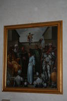 Jacopo Ligozzi, copia da Pontormo, Cristo davanti a Pilato