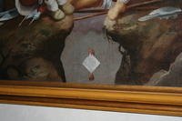 Jacopo da Empoli, copia da Pontormo, Resurrezione, il sigillo del sepolcro