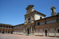 Certosa del Galluzzo, piazzale antistante la chiesa