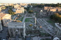 Panorama sui Fori Romani