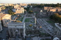 Panorama sui Fori Romani