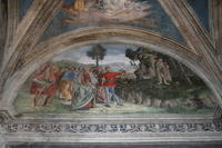 Pinturicchio, San Bernardino giovane in preghiera